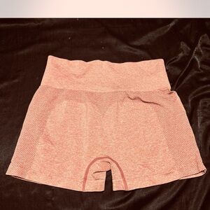 Women's Pink High-Waisted Shorts